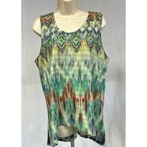 Live and let live tank top size L